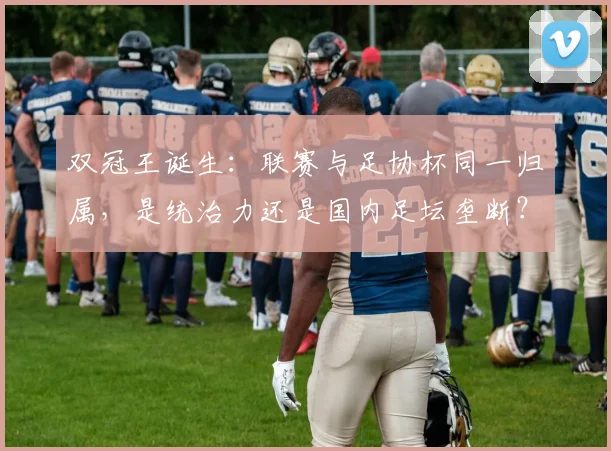 双冠王诞生:联赛与足协杯同一归属,是统治力还是国内足坛垄断?